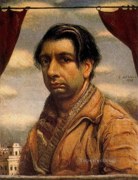 autorretrato 1925 Giorgio de Chirico Surrealismo metafísico Pinturas al óleo